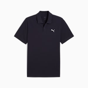 Camiseta tipo polo Essentials de piqué para hombre, New Navy, extralarge